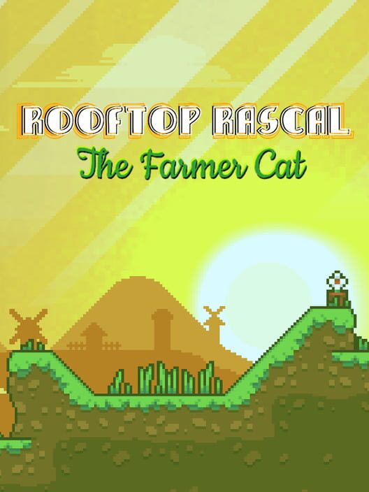 Rooftop Rascal: The Farmer Cat