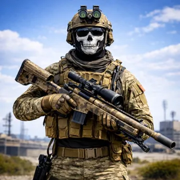 Ghost Sniper: 戰爭 FPS 射擊