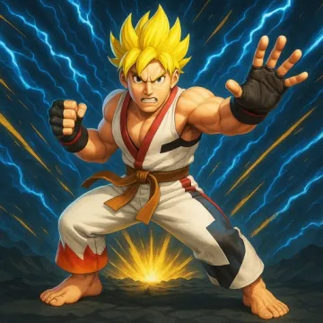 動漫3D對戰格鬥遊戲