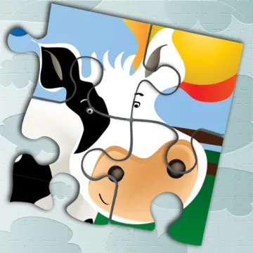 動物拼圖：農場