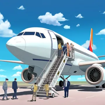 機場遊戲3D:飛行與駕駛