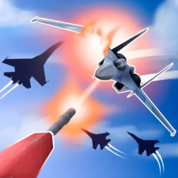 天空防禦：飛機射擊