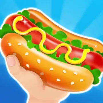 烹饪 熱狗 儿童游戏