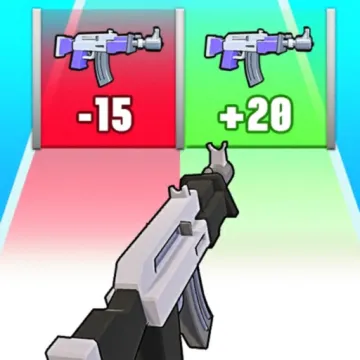 Weapon Gun Run : 末日生存槍戰射擊遊戲模擬器
