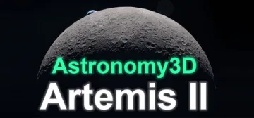 Astronomy3D: Artemis II