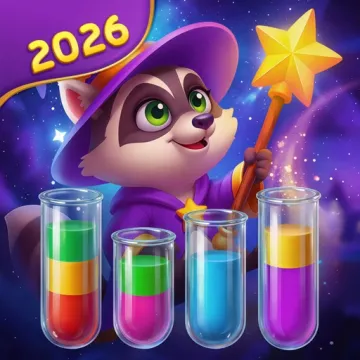 3D Colorful Sort 魔法倒水