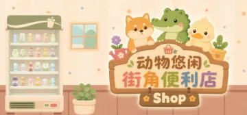 動物悠閒街角便利商店